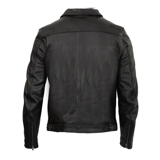 Men's Merlin Kingsbury Moto Leather Jacket