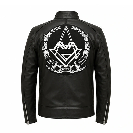 Angels And Airways Love Leather Jacket