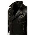 Biker Genuine Cowhide Leather Jacket