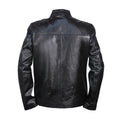 Cafe Racer Black Men's Leather Jacket