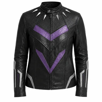 Black Panther Wakanda Forever Leather Jacket