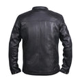 Men's Black Retro Vintage Leather Jacket