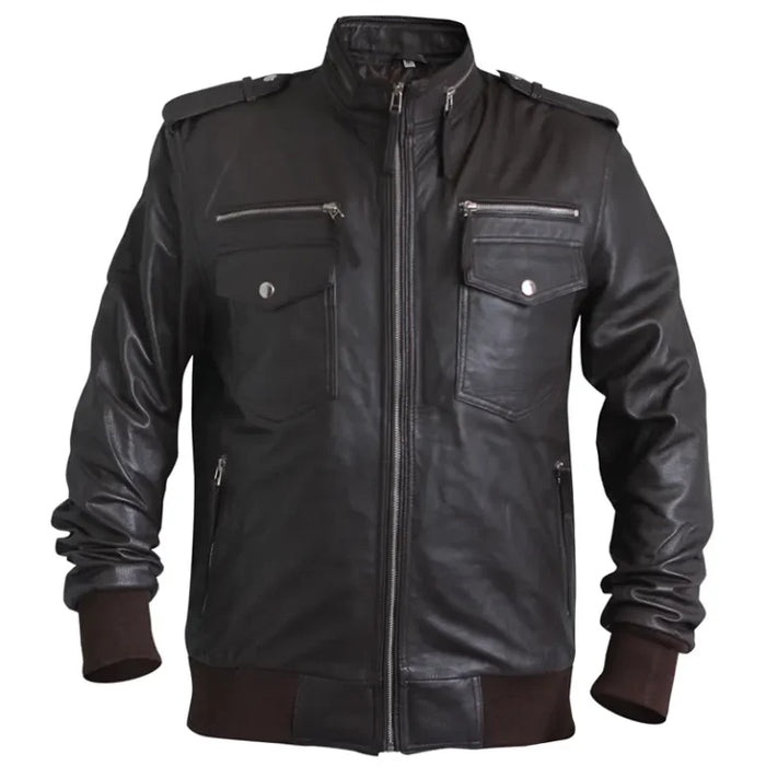 Brooklyn Nine-Nine Black Biker Leather Jacket For Men’s