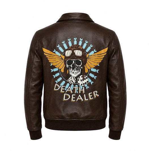 Death Dealer Battlefield 5 Leather Jacket