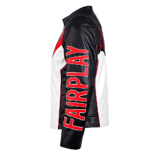 Fair Play Mr. Terrific Superman Leather Jacket