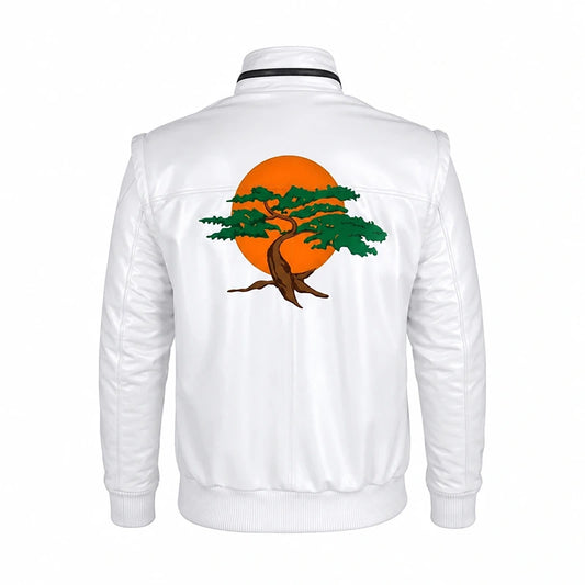 Karate Kid Miyagi Do Leather Jacket