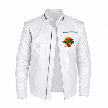 Karate Kid Miyagi Do Leather Jacket