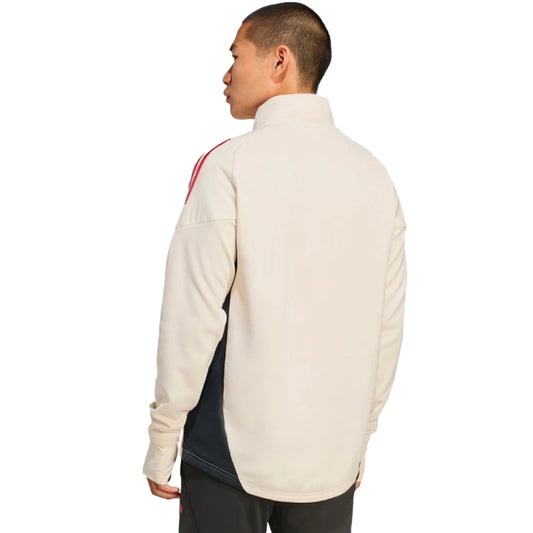 LFC adidas Mens 25/26 Domestic Pro-Winter Hooded Top White