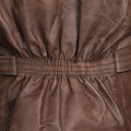 Men's Biker Brown Genuine Leather Jacket