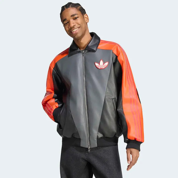 Pokemon x Adidas 30th Anniversary Charizard Leather Jacket