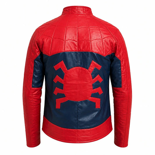 Spiderman Lotus Leather Jacket
