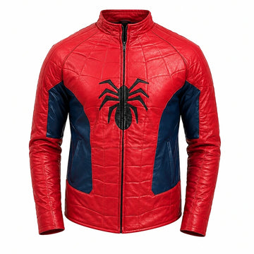Spiderman Lotus Leather Jacket