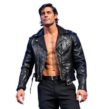 Steven Borden Dynamite Leather Jacket