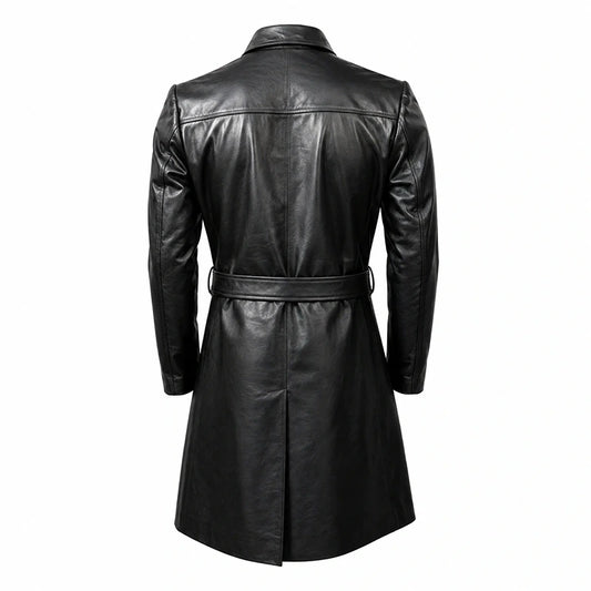 The Grand Budapest Hotel Willem Dafoe Leather Coat