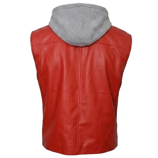The King Of Fighters Terry Bogard Hooded Leather Vest