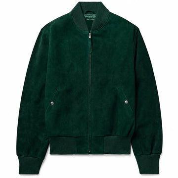 The Voice S28 Michael Buble Green Bomber Jacket