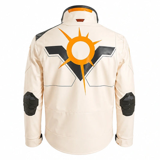 Valorant Phoenix Fiery Costume Leather Jacket