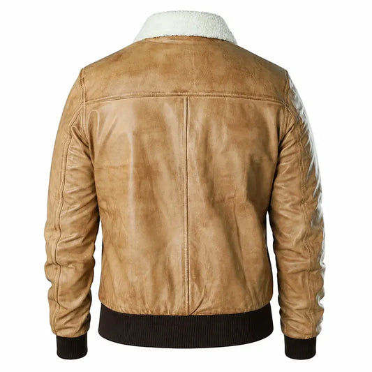 Vito Scaletta Leather Bomber Jacket
