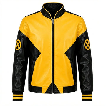X Men Mutant Leather Cosplay Jacket