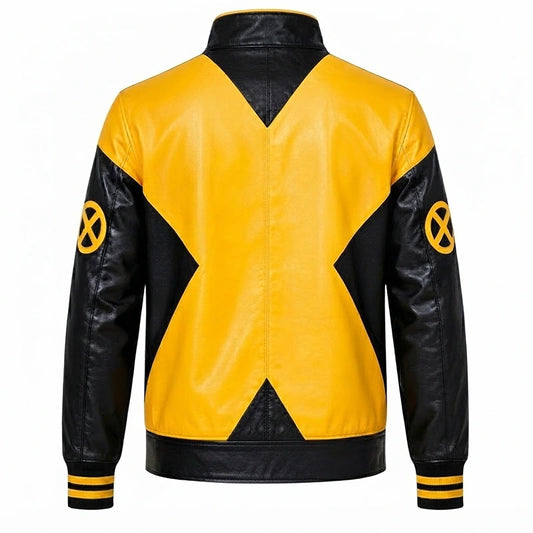 X Men Mutant Leather Cosplay Jacket