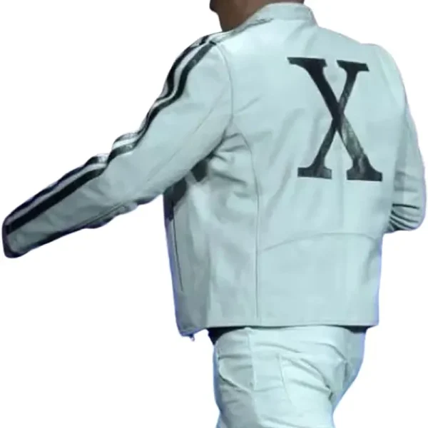 Vin Diesel CinemaCon White Leather Jacket