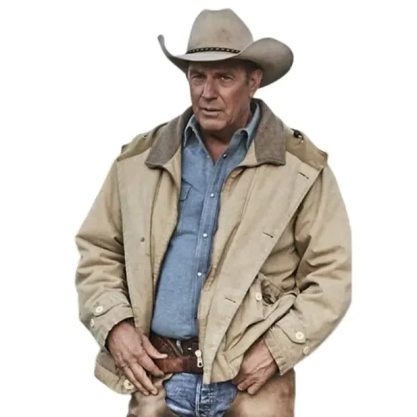 Kevin Costner Yellowstone Western Front Jacket