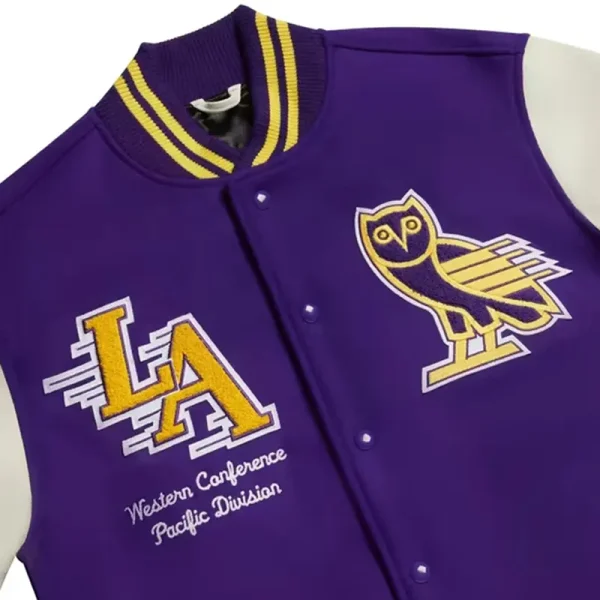 OVO NBA LA Lakers Varsity Main Jacket