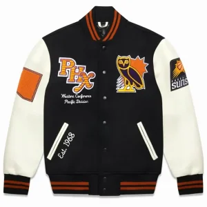 OVO NBA Phoenix Suns Varsity Front Jacket