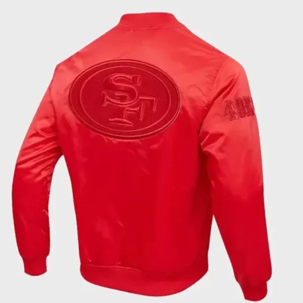 San Francisco 49ers Starter Red Bomber Jacket