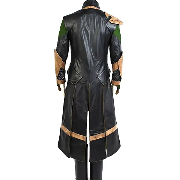 Tom Hiddleston Loki Leather Main Coat