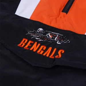 Bengals Starter Retro Pullover Cottan Jacket