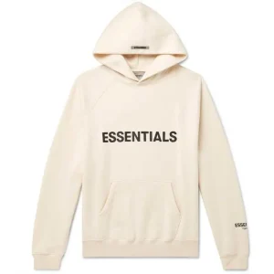 Fear Of God Essentials Pullover Off-White Hoodie