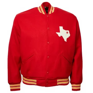 Travis Kelce Dallas Texans Cotton Jacket
