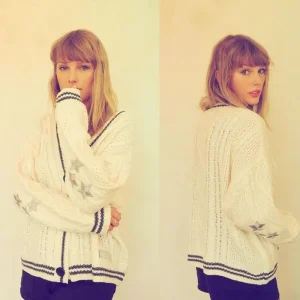 Women Taylor Swift Cardigan Sweater