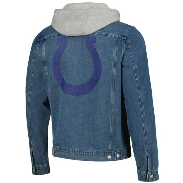 Collective Indianapolis Colts Denim Blue Jacket