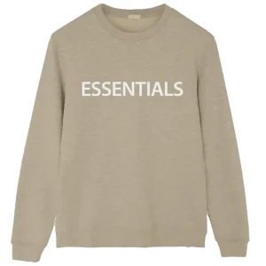 Fear Of God Essentials Brown Sweatshirt