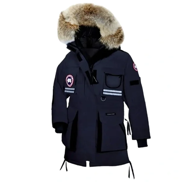 Jeremy Renner Canada Goose Fur Coat