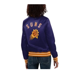 Starter Phoenix Suns Satin Varsity Jacket
