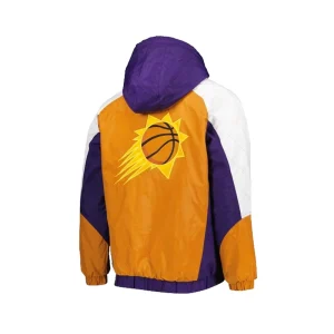 Starter Purple and Orange Phoenix Suns Jacket