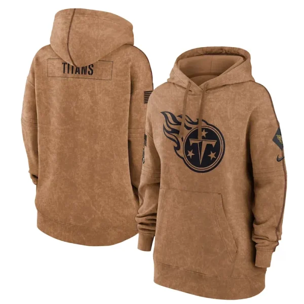 Tennessee Titans Nike Salute to Service Brown Hoodie