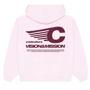 Vision Mission Pink Hoodie