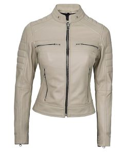 Decrum Real Leather Jacket Women