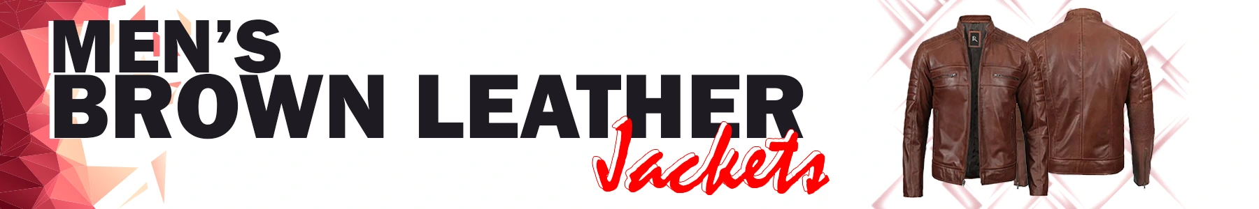 Men's Brown Leather Jackets