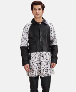 Artistry Black Dye Leather Coat