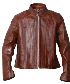 Men's Dark Brown Leather Jacket