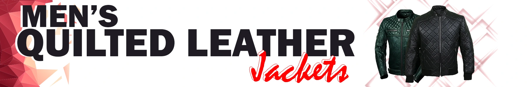 Men's Quilted Leather Jackets