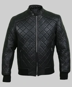 Mens Quilted Leather Jackets