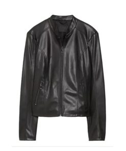 Women Faux Leather Biker Jacket