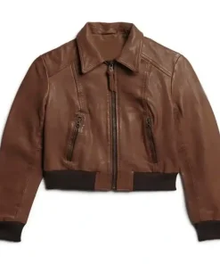 Womens Bomber Leather Jackets