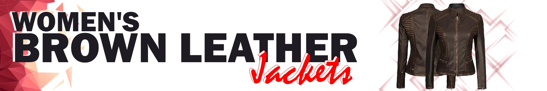 Women's Brown Leather Jackets